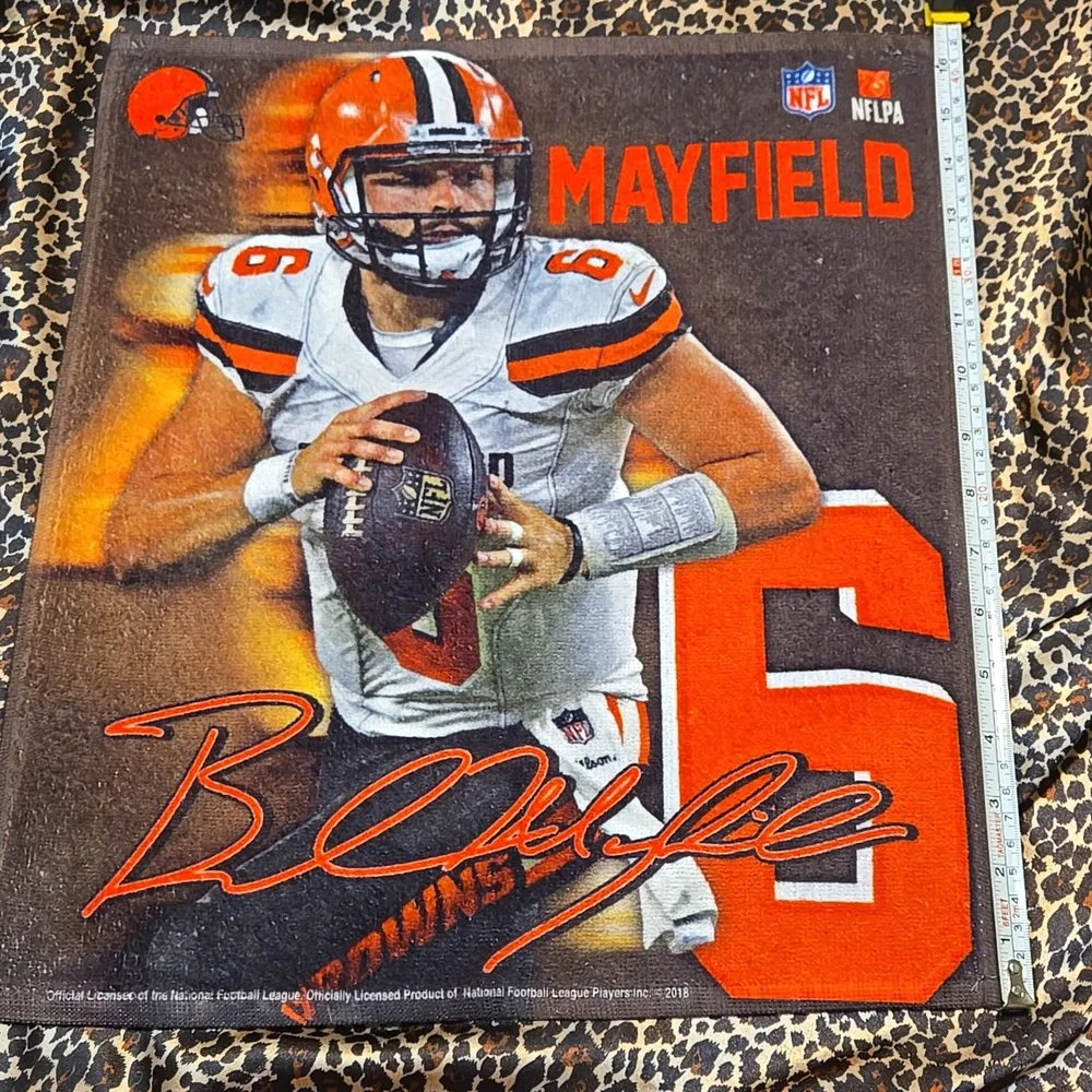 Baker Mayfield Cleveland Browns hand Towel